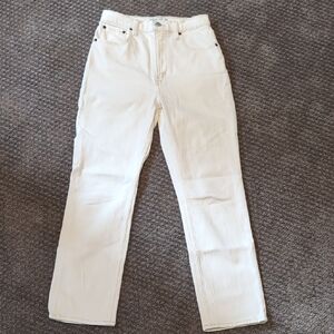 Abercrombie & Fitch Ankle Straight Ultra High Rise Jeans Size 26 R